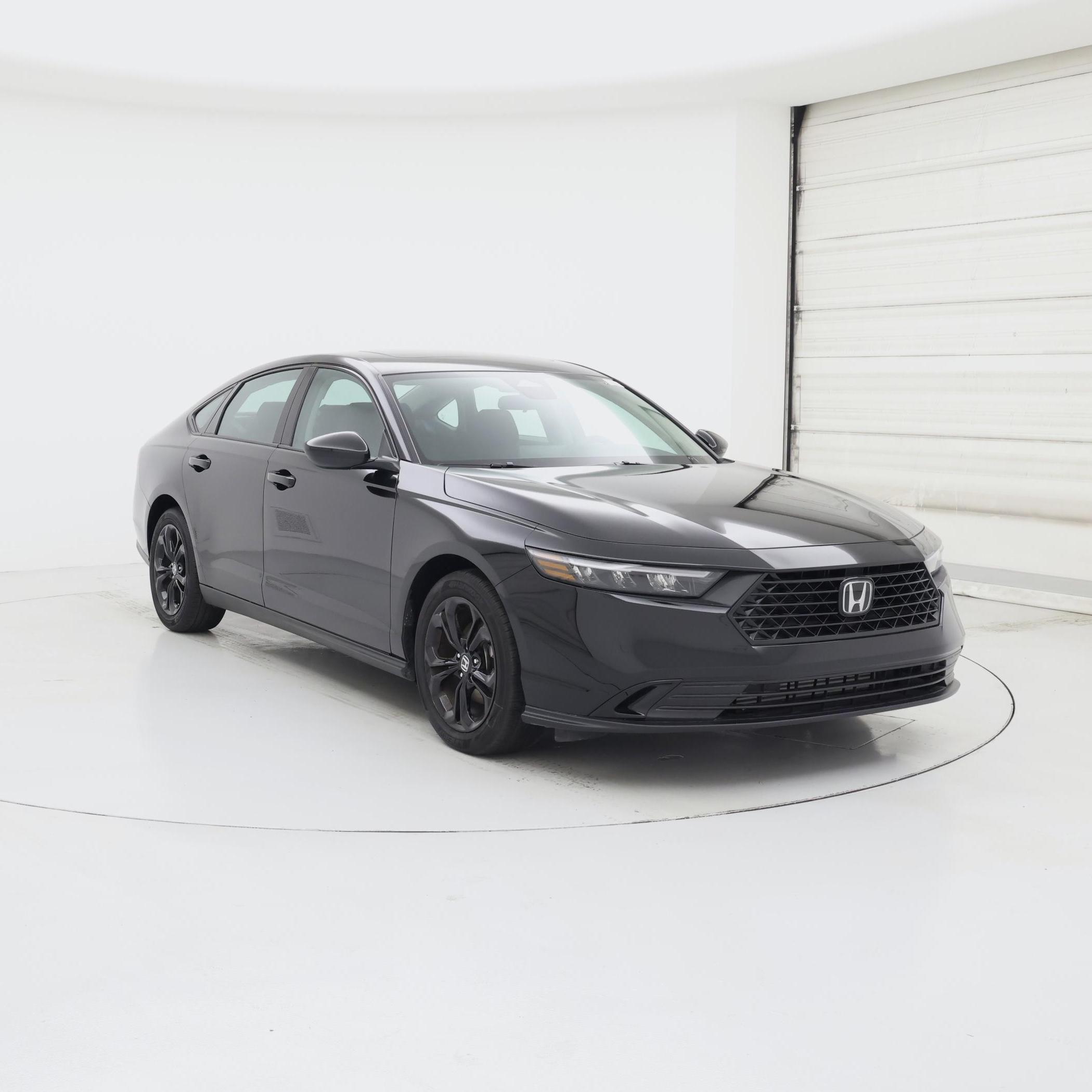 Black 2025 Honda Accord Sedan Front-Wheel Drive Automatic