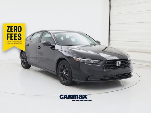 Black 2025 Honda Accord Sedan Front-Wheel Drive Automatic