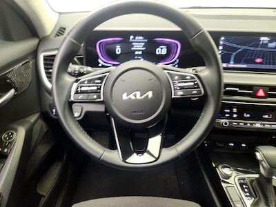 Steering Wheel & Instrument Cluster (On)