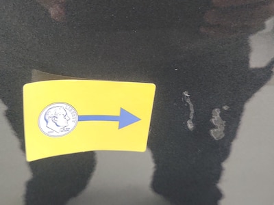 Front Door Driver Side Cosmetic Imperfection