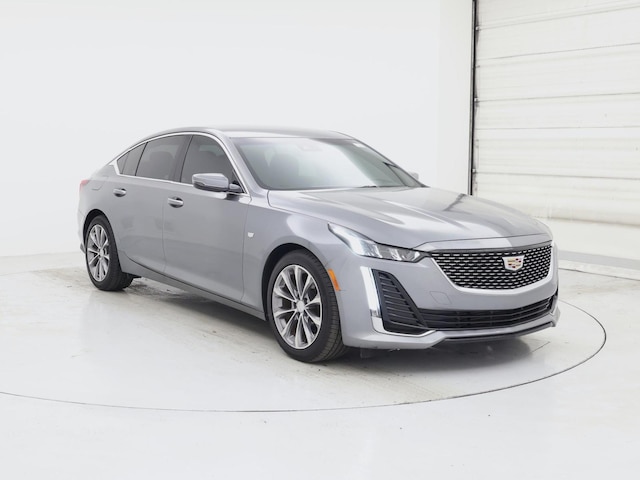 Gray 2020 Cadillac CT5 Premium Luxury Sedan RWD Sedan Rear-Wheel Drive Automatic