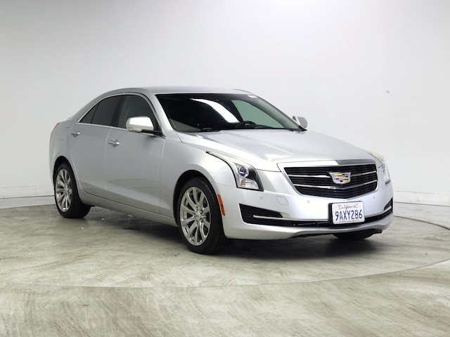 Silver 2017 Cadillac ATS 2.0T Luxury AWD Sedan All-Wheel Drive Automatic