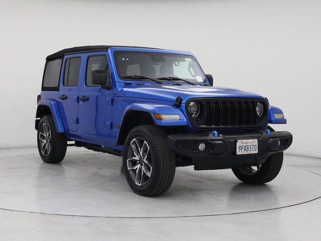 Blue 2024 Jeep Wrangler 4xe Sport S 4WD SUV / Crossover Four-Wheel Drive Automatic