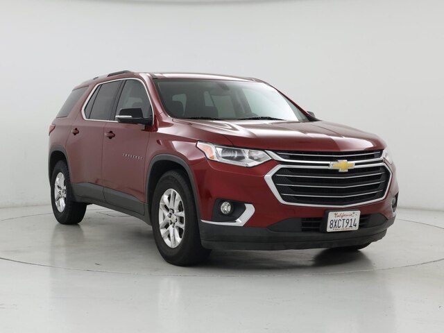 Red 2018 Chevrolet Traverse LT Cloth FWD SUV / Crossover Front-Wheel Drive Automatic