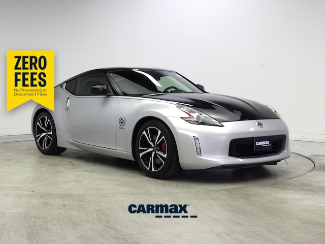 Silver 2020 Nissan 370Z Sport RWD Coupe Rear-Wheel Drive Automatic
