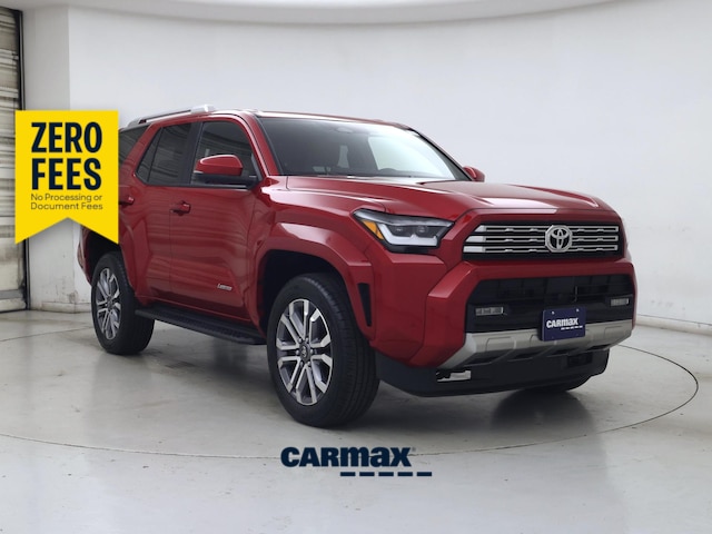 Red 2025 Toyota 4Runner Limited 4WD SUV / Crossover All-Wheel Drive Automatic