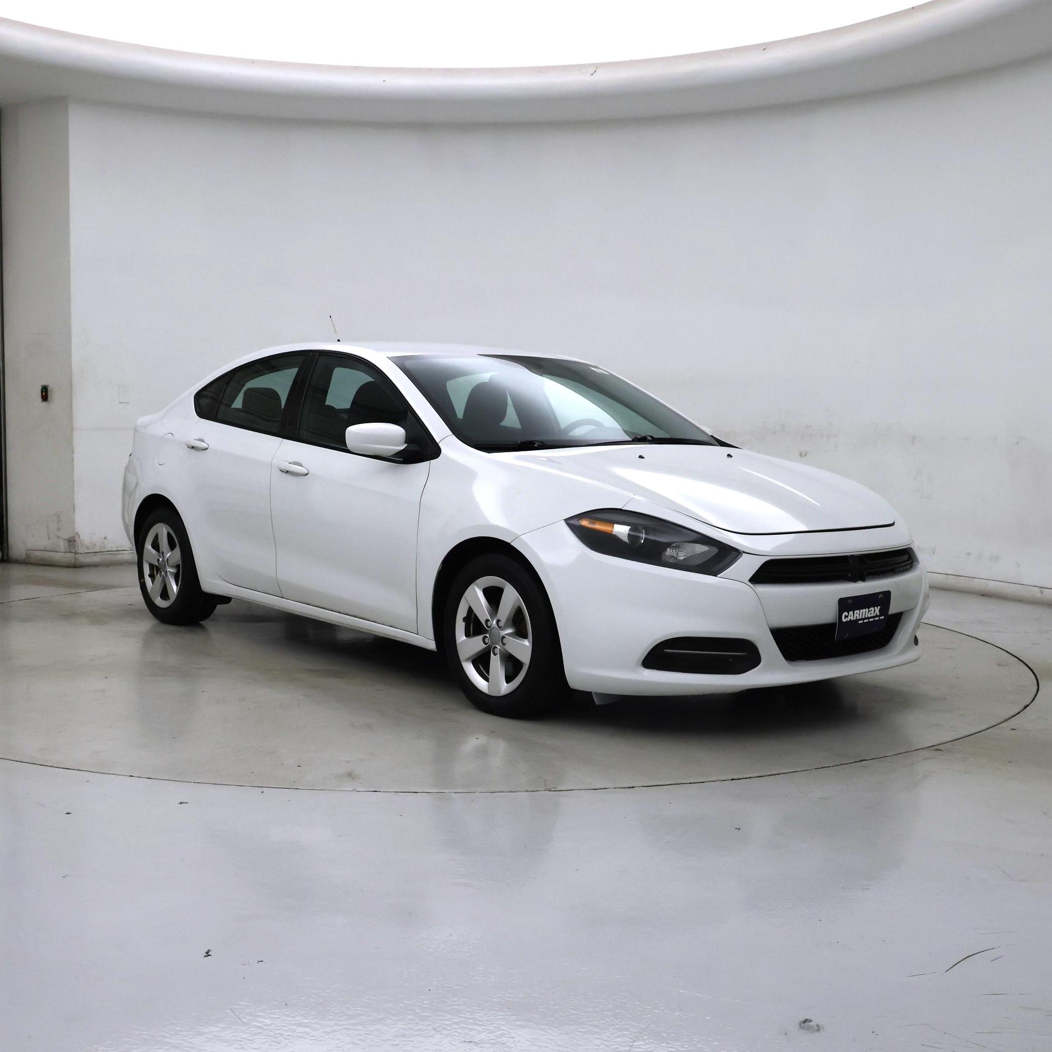 White 2016 Dodge Dart Sedan Front-Wheel Drive Automatic
