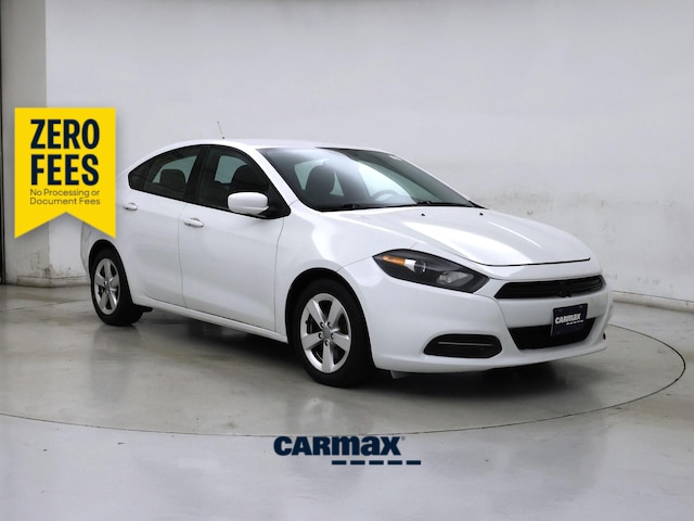 White 2016 Dodge Dart Sedan Front-Wheel Drive Automatic