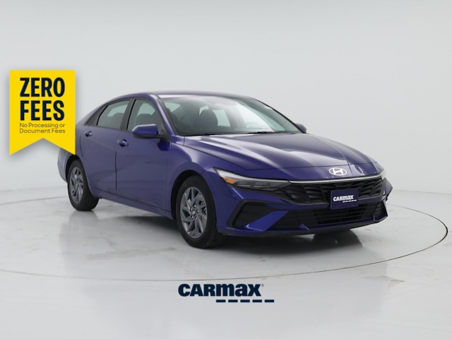 Blue 2024 Hyundai Elantra Sedan Front-Wheel Drive Automatic