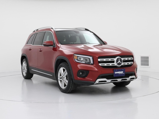Red 2021 Mercedes-Benz GLB 250 4MATIC SUV / Crossover All-Wheel Drive Automatic
