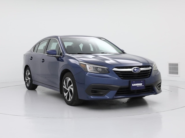 Blue 2022 Subaru Legacy Premium AWD Sedan All-Wheel Drive Automatic