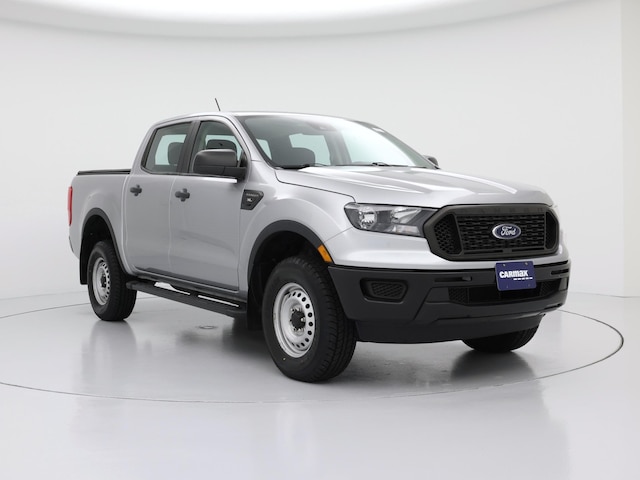 Silver 2021 Ford Ranger XL SuperCrew RWD Pickup Truck 4X2 Automatic