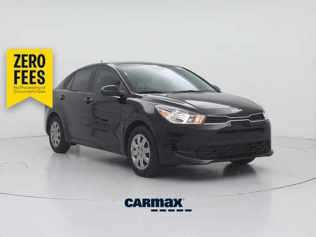 Black 2023 Kia Rio LX FWD Sedan Front-Wheel Drive Automatic