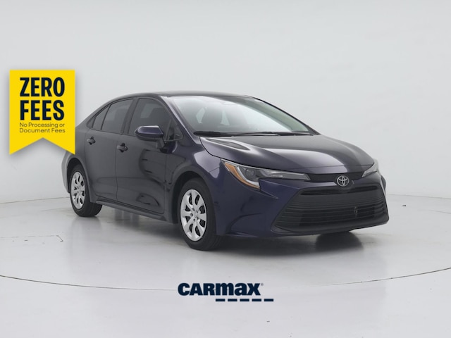 Blue 2024 Toyota Corolla LE FWD Sedan Front-Wheel Drive Automatic