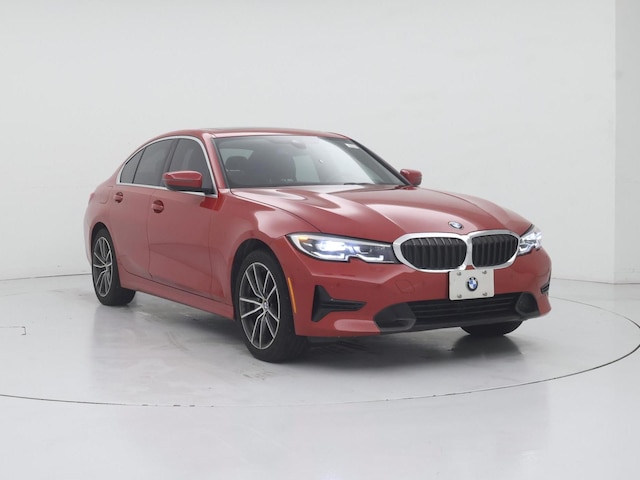 Red 2021 BMW 3 Series 330i xDrive AWD Sedan All-Wheel Drive Automatic