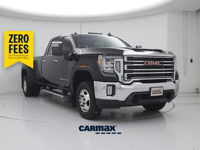 Black 2023 GMC Sierra 3500HD SLT Crew Cab 4WD Pickup Truck Four-Wheel Drive Automatic
