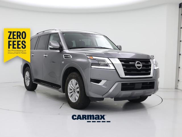 Gray 2022 Nissan Armada SUV / Crossover Four-Wheel Drive Automatic