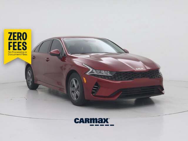 Red 2023 Kia K5 LXS FWD Sedan Front-Wheel Drive Automatic