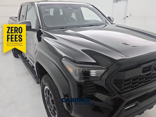 Black 2024 Toyota Tacoma Pickup Truck Four-Wheel Drive Automatic