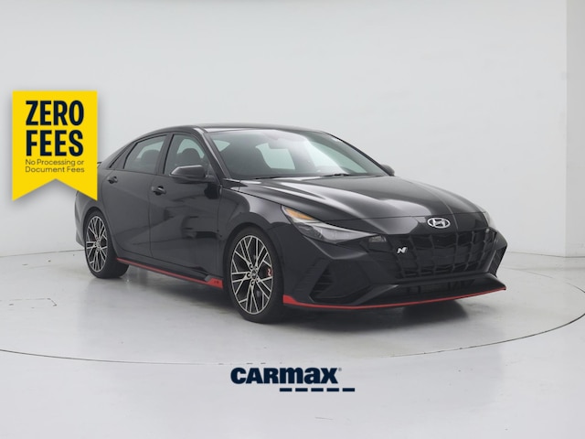 Black 2022 Hyundai Elantra N Sedan Front-Wheel Drive Automatic