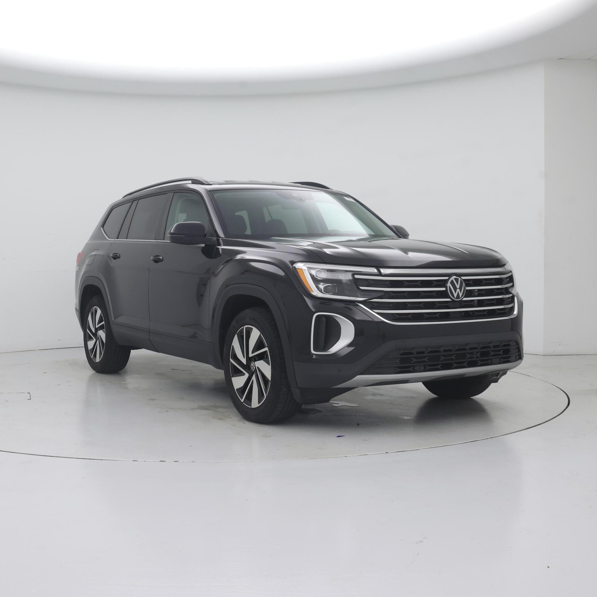 Black 2025 Volkswagen Atlas SE FWD with Technology SUV / Crossover Front-Wheel Drive Automatic