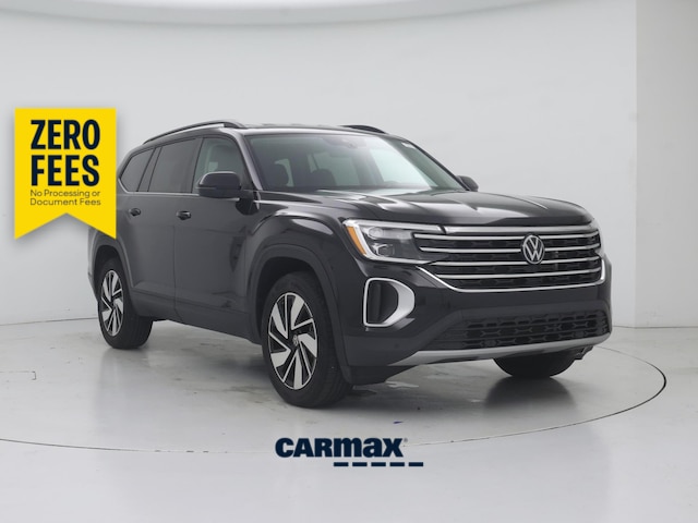 Black 2025 Volkswagen Atlas SE FWD with Technology SUV / Crossover Front-Wheel Drive Automatic