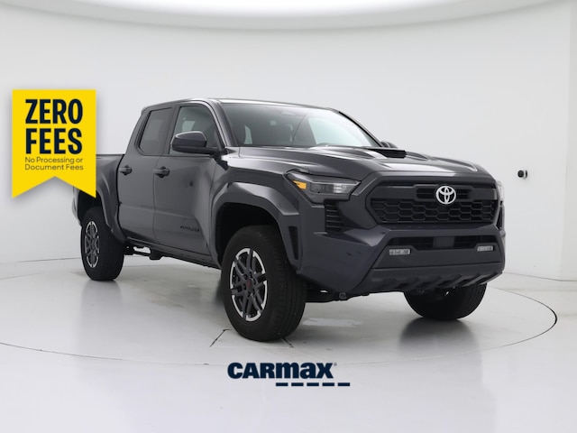 Gray 2024 Toyota Tacoma Pickup Truck Four-Wheel Drive Manual