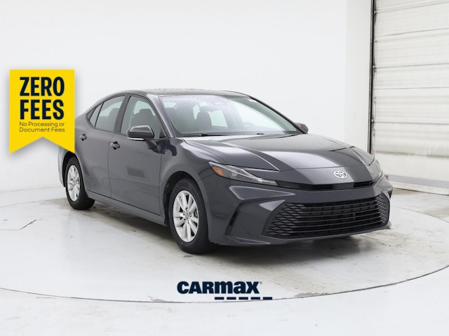 Black 2025 Toyota Camry Sedan Front-Wheel Drive Automatic