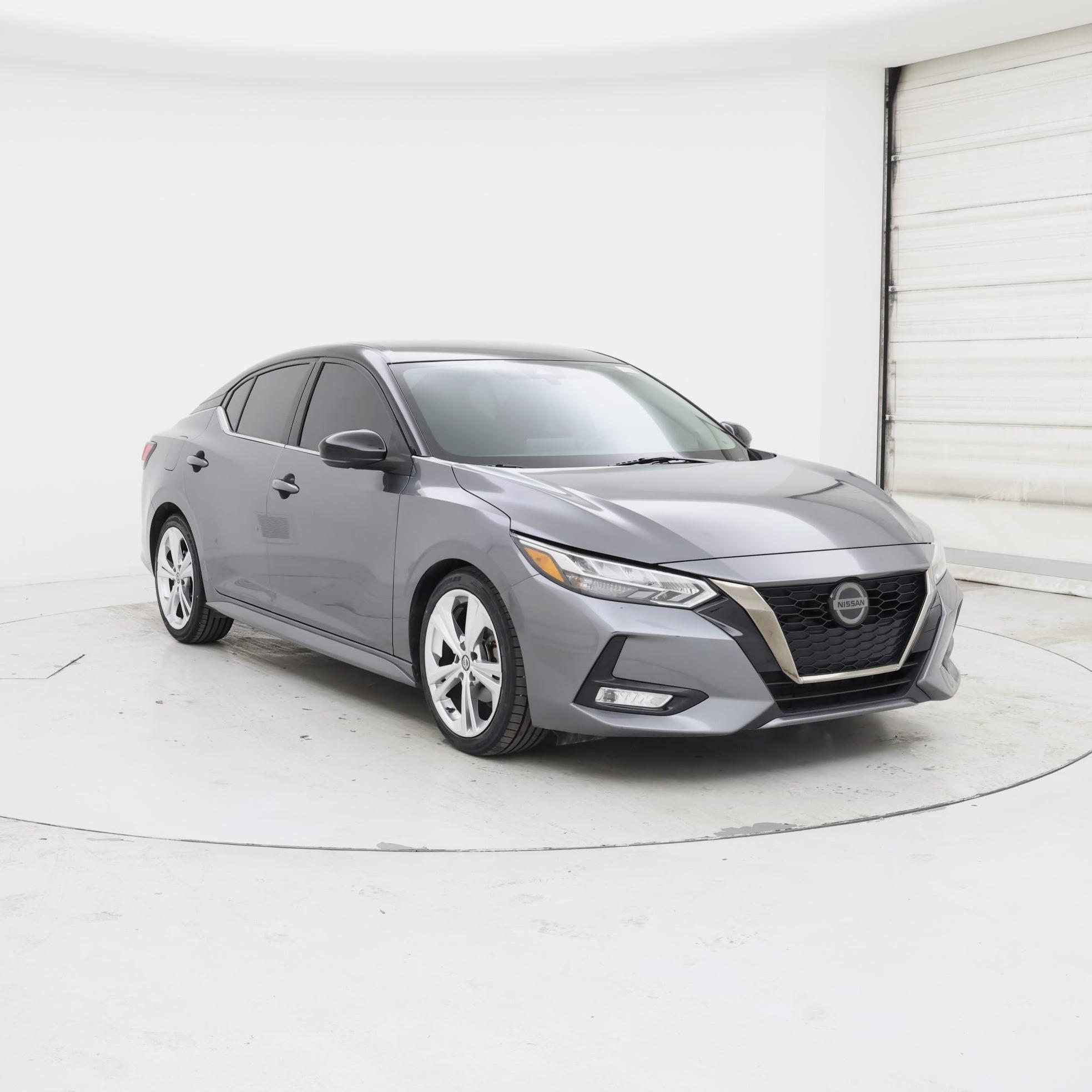 Gray 2020 Nissan Sentra Sedan Front-Wheel Drive Automatic