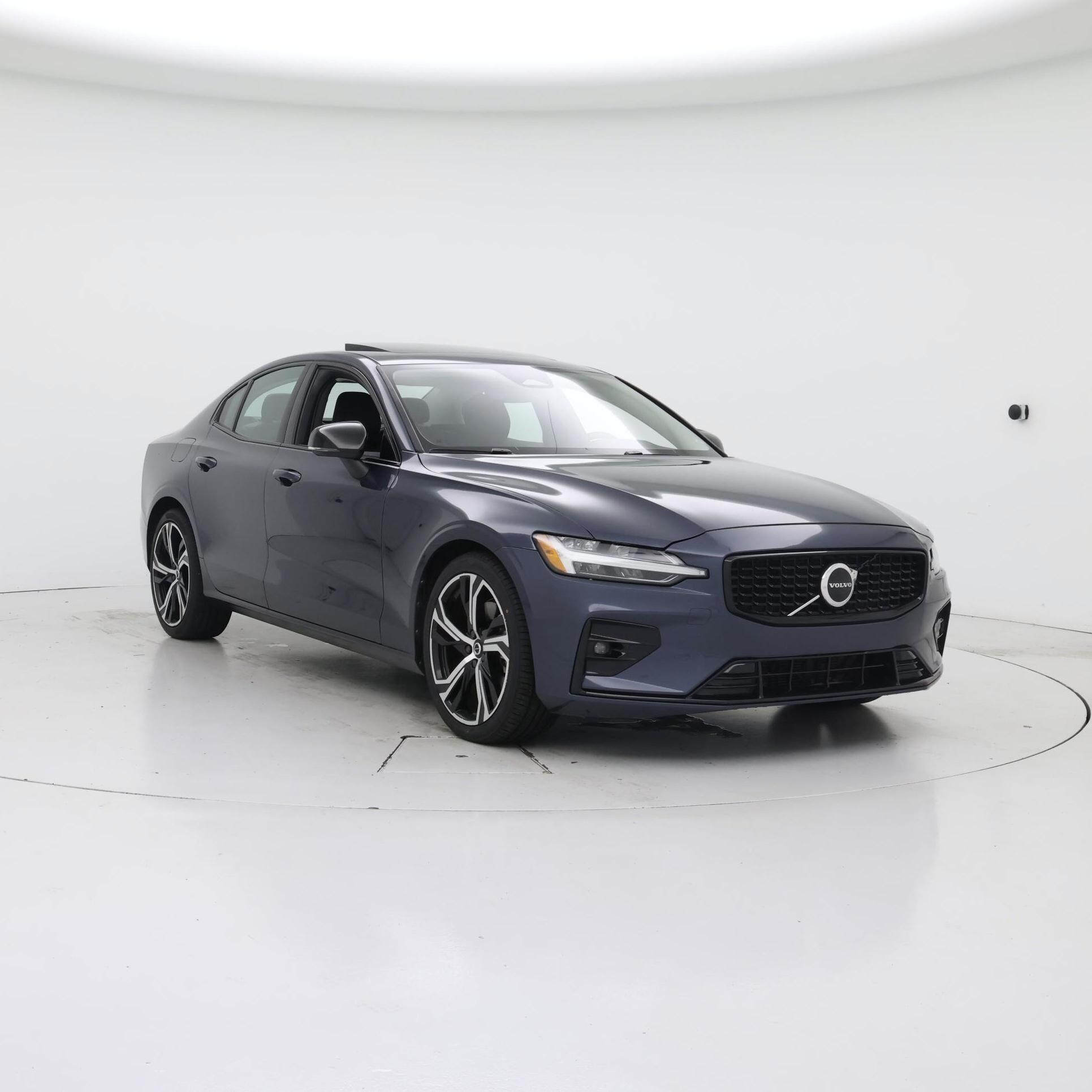 Gray 2024 Volvo S60 Sedan Front-Wheel Drive Automatic