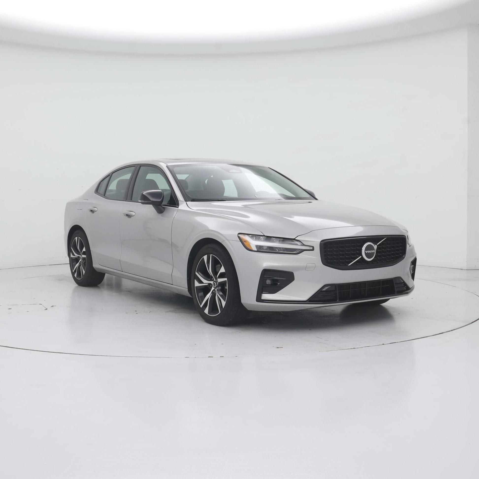 Silver 2024 Volvo S60 Sedan Front-Wheel Drive Automatic