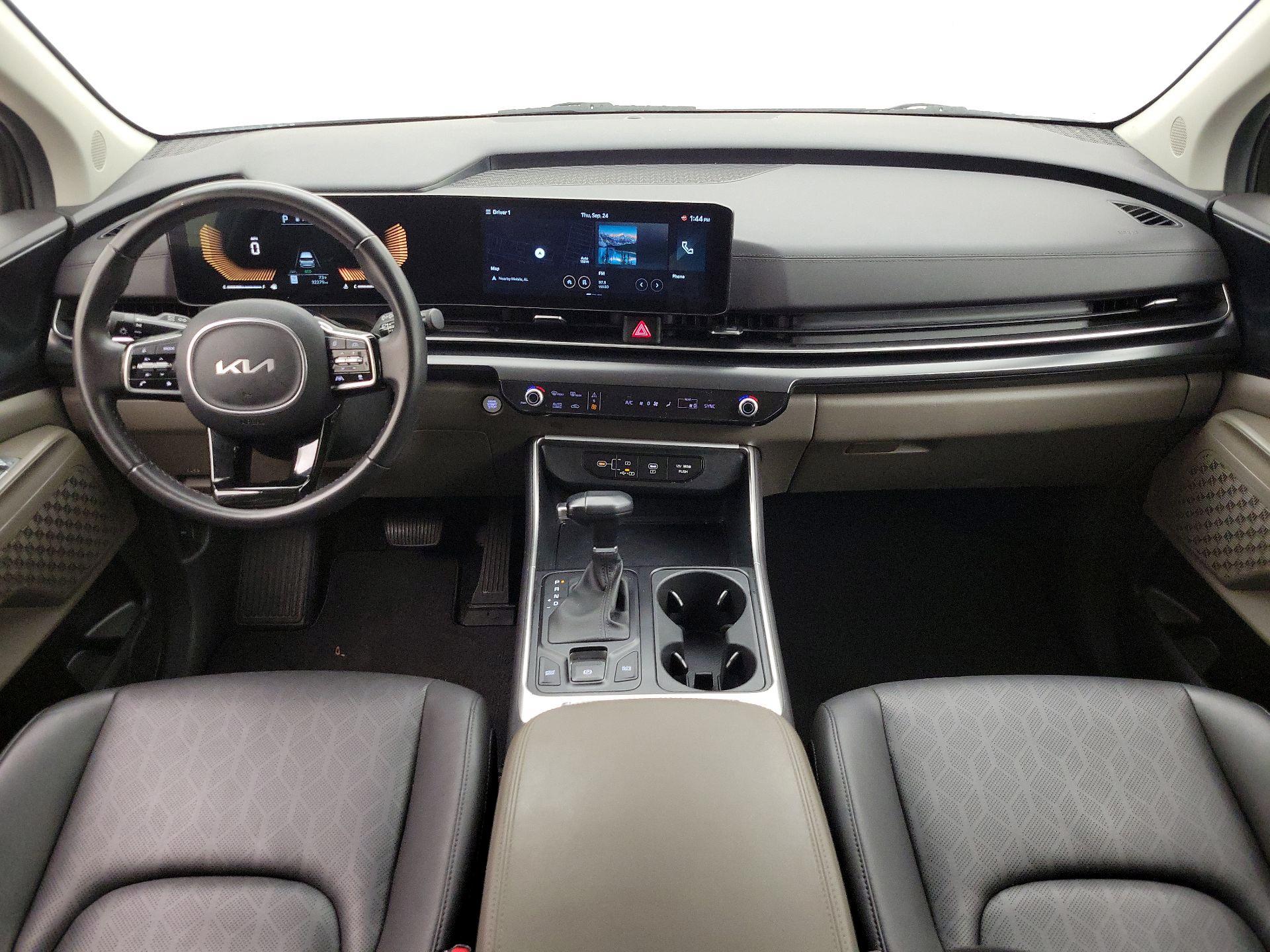 Gray 2025 Kia Carnival Minivan Front-Wheel Drive Automatic