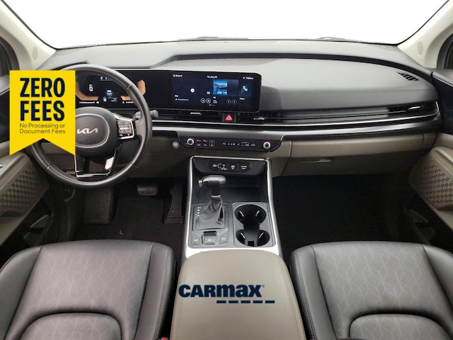 Gray 2025 Kia Carnival Minivan Front-Wheel Drive Automatic