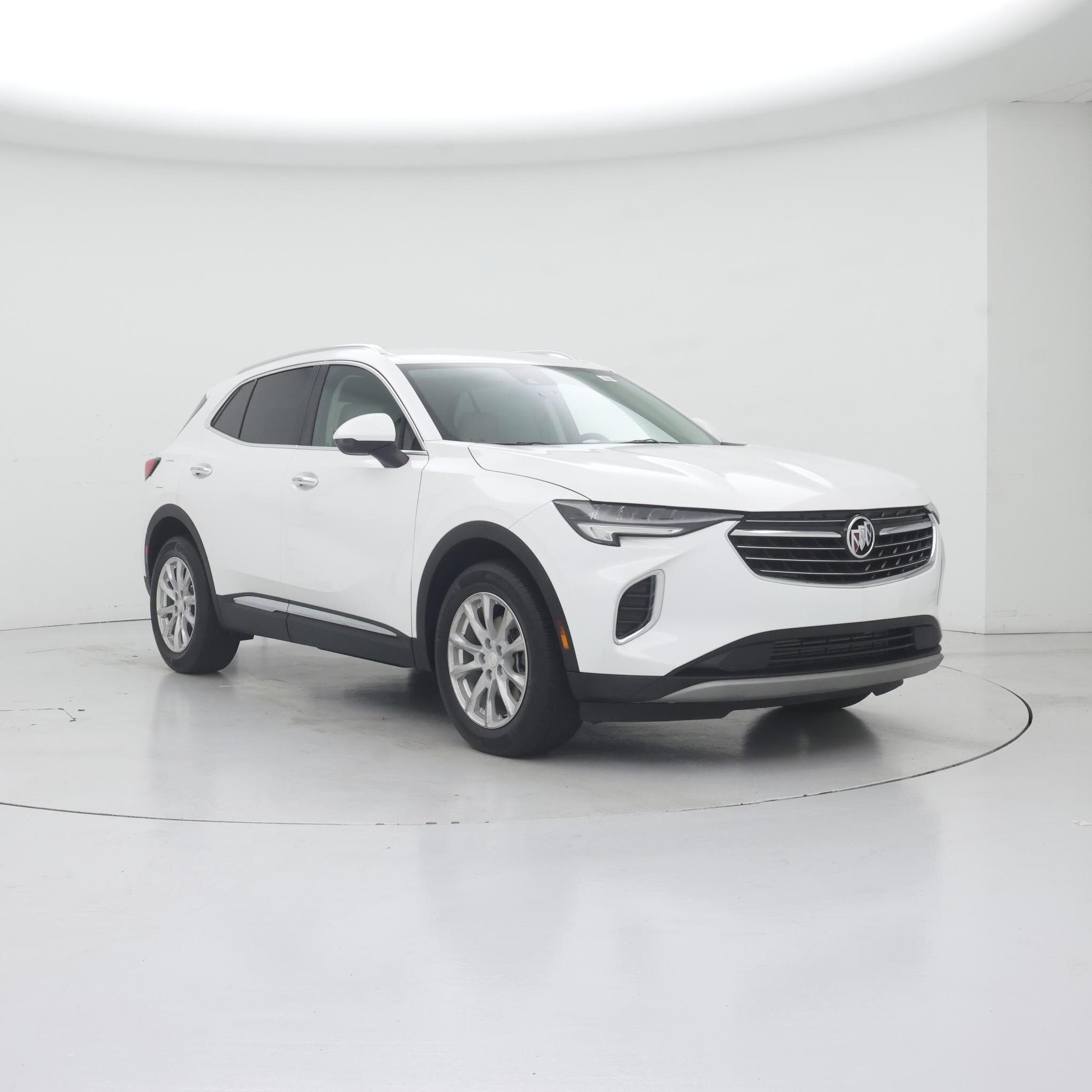White 2021 Buick Envision SUV / Crossover Front-Wheel Drive Automatic