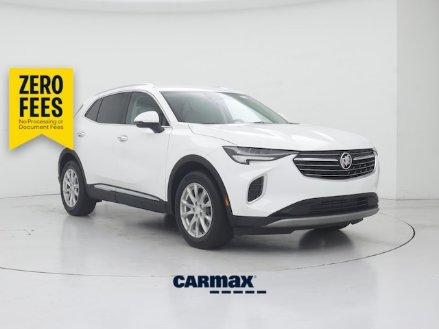 White 2021 Buick Envision SUV / Crossover Front-Wheel Drive Automatic
