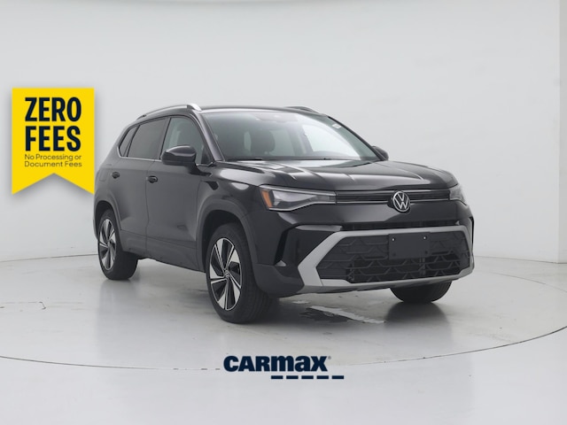 Black 2025 Volkswagen Taos SUV / Crossover All-Wheel Drive Automatic