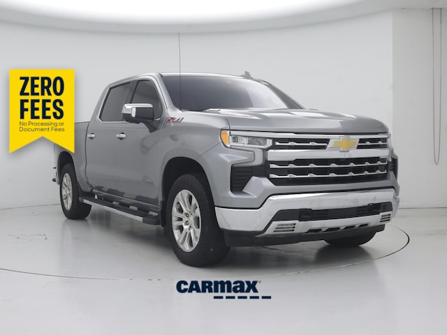 Gray 2025 Chevrolet Silverado 1500 Pickup Truck Four-Wheel Drive Automatic