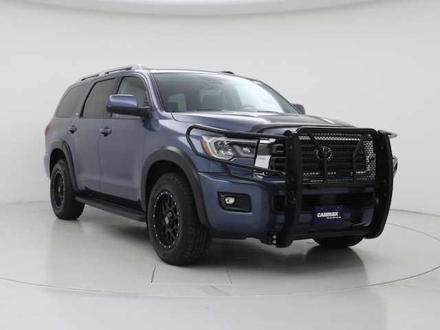 Blue 2020 Toyota Sequoia SR5 4WD SUV / Crossover Four-Wheel Drive Automatic