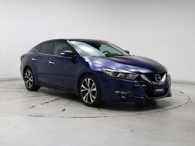 Blue 2016 Nissan Maxima Platinum Sedan Front-Wheel Drive Automatic