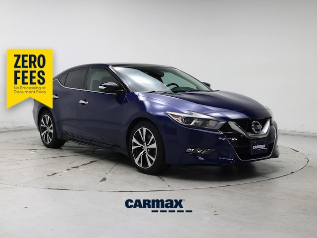 Blue 2016 Nissan Maxima Platinum Sedan Front-Wheel Drive Automatic