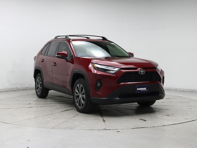 Red 2025 Toyota RAV4 Hybrid XLE Premium AWD SUV / Crossover All-Wheel Drive Automatic