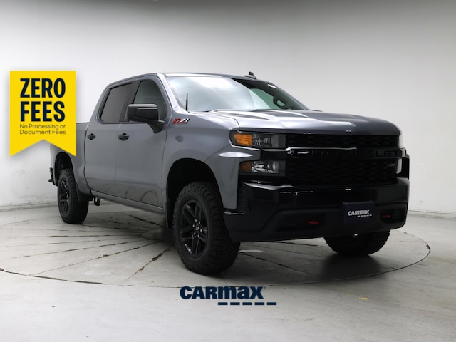 Gray 2019 Chevrolet Silverado 1500 Pickup Truck Four-Wheel Drive Automatic
