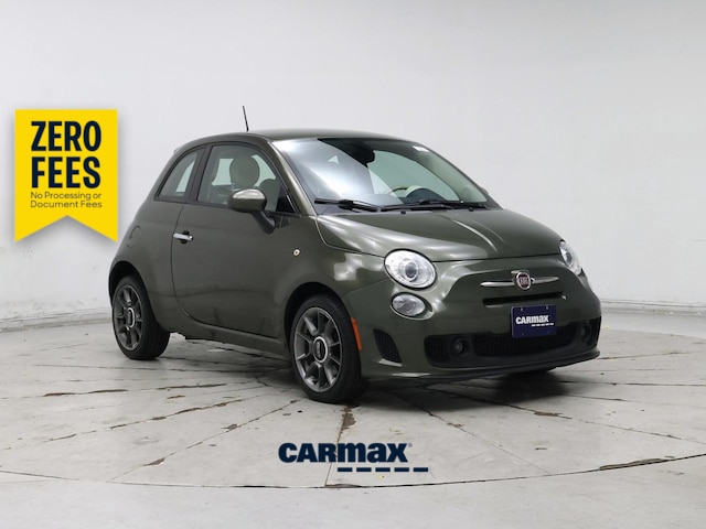 Green 2019 FIAT 500 Pop Hatchback FWD Hatchback Front-Wheel Drive Manual
