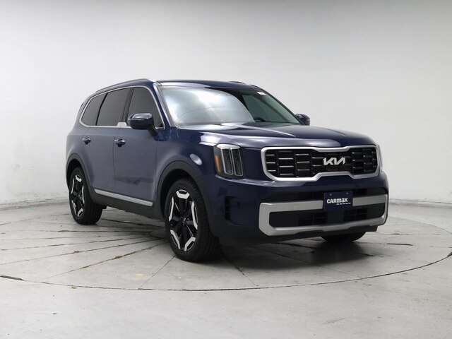 Blue 2023 Kia Telluride S AWD SUV / Crossover All-Wheel Drive Automatic