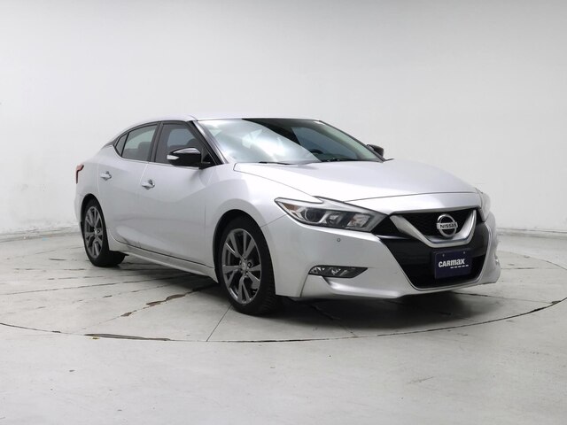 Silver 2017 Nissan Maxima SV FWD Sedan Front-Wheel Drive Automatic