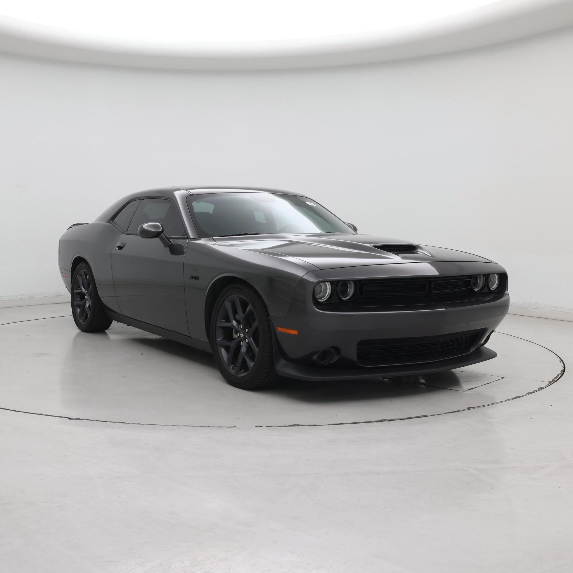 Gray 2023 Dodge Challenger R/T RWD Coupe Rear-Wheel Drive Automatic