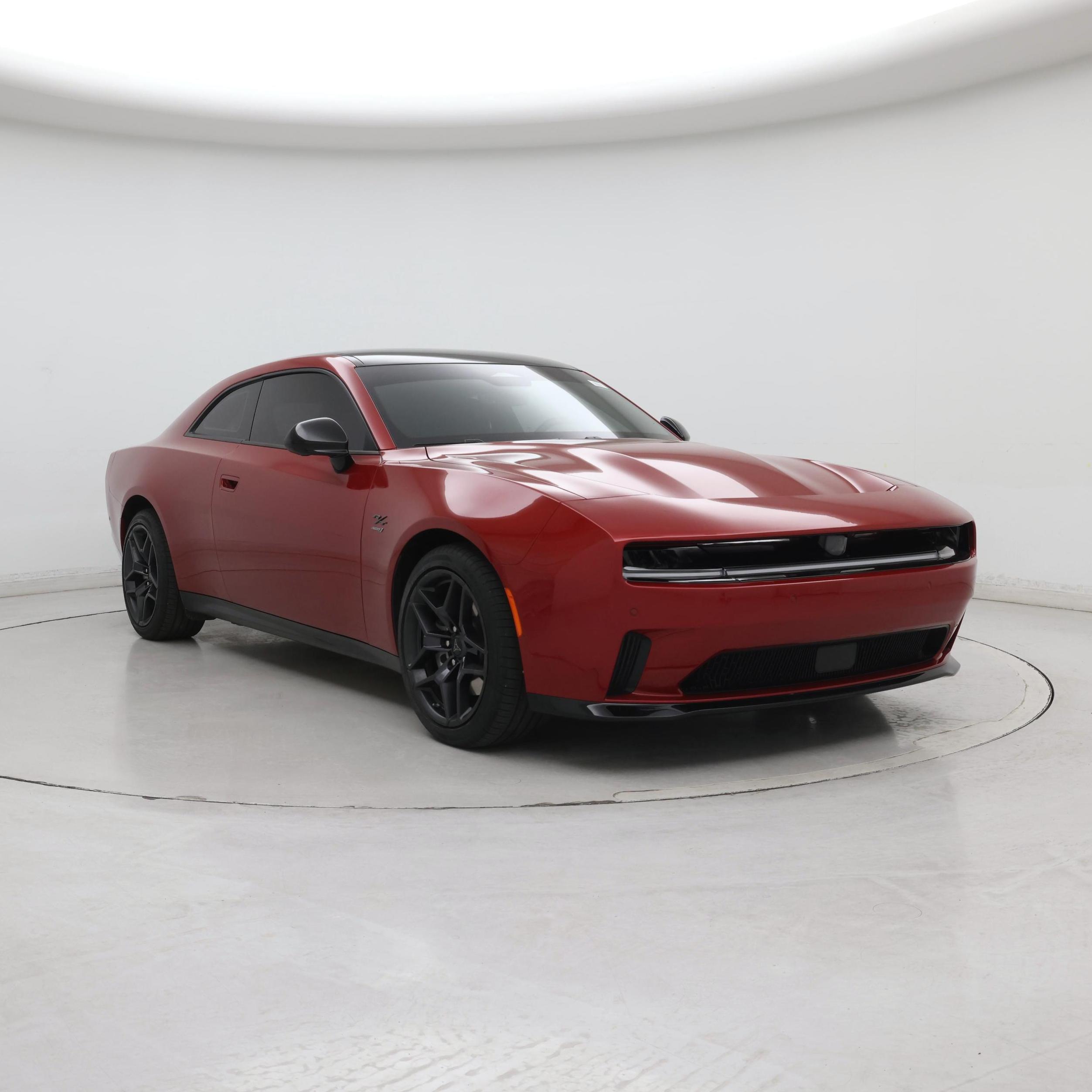 Red (Burgundy) 2024 Dodge Charger Daytona Coupe All-Wheel Drive Automatic