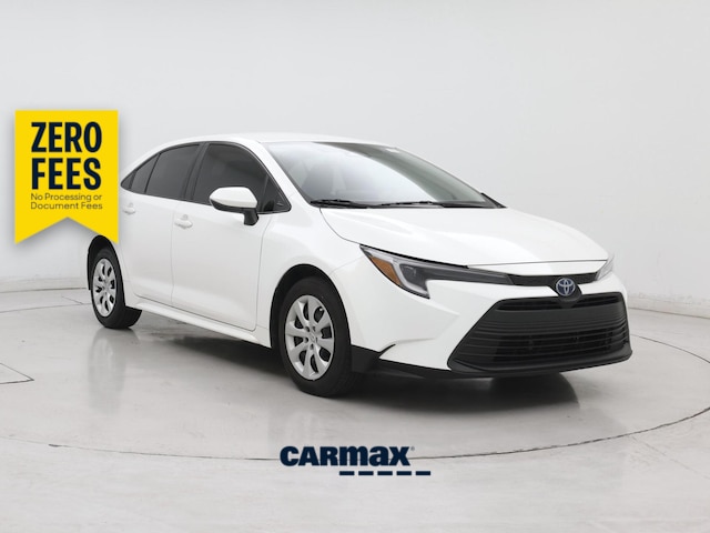 White 2023 Toyota Corolla Hybrid LE FWD Sedan Front-Wheel Drive Automatic