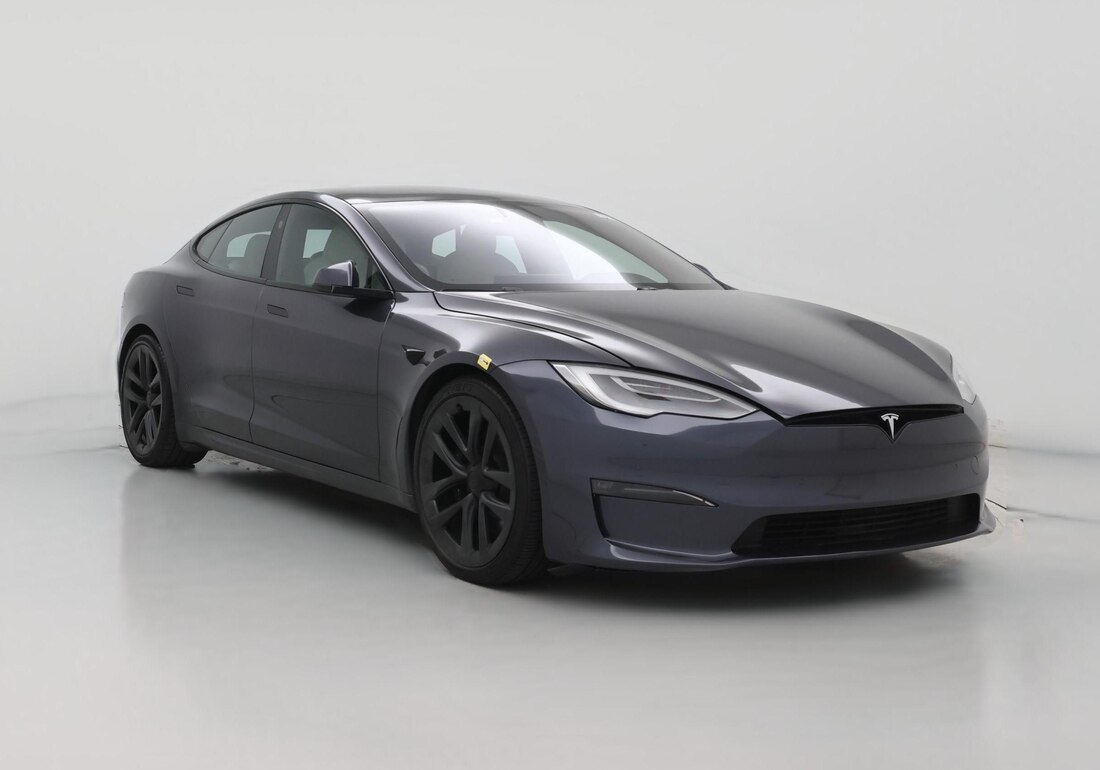 2021 Tesla Model S Long Range in Gray — CarMax photo