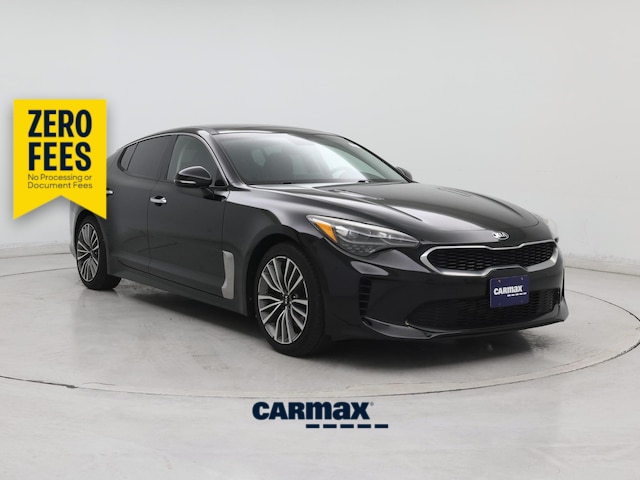 Black 2018 Kia Stinger Sedan Rear-Wheel Drive Automatic